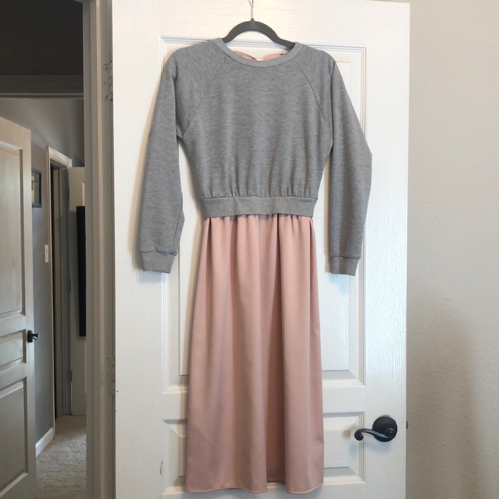 Topshop Sweatshirt Dress
